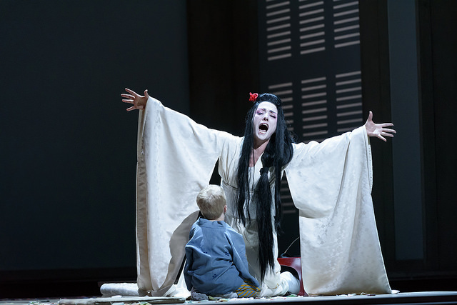 Ermonela Jaho as Cio-Cio San in Royal Opera House's Madama Butterfly