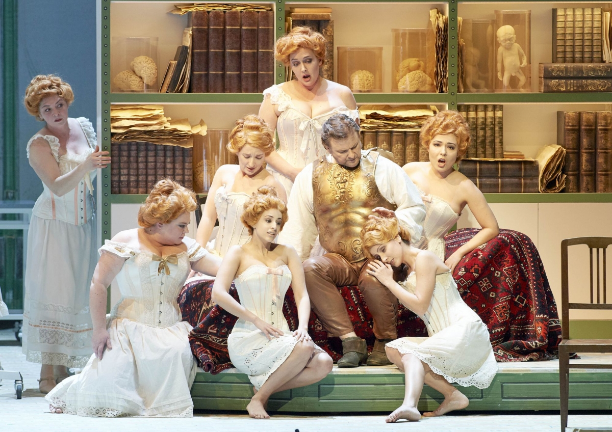 The Flower Maidens in Wiener Staatsoper's Parsifal