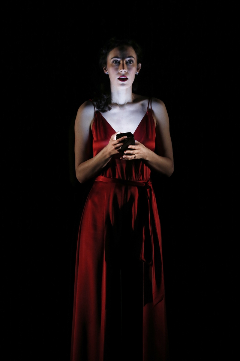 Geraldine Hakewill as Lady Macbeth in Melbourne Theatre Company's Macbeth