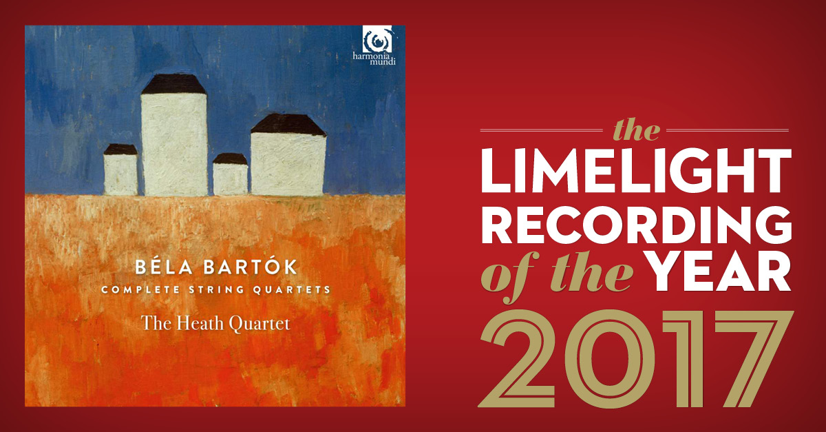 Limelight Recording of the Year 2017, Heath Quartet