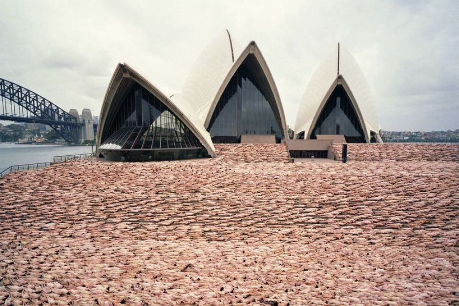 Spencer Tunick, Sydney Opera House, Return of the Nude