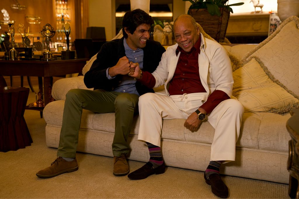 Quincy Jones and Reza Ackbaraly